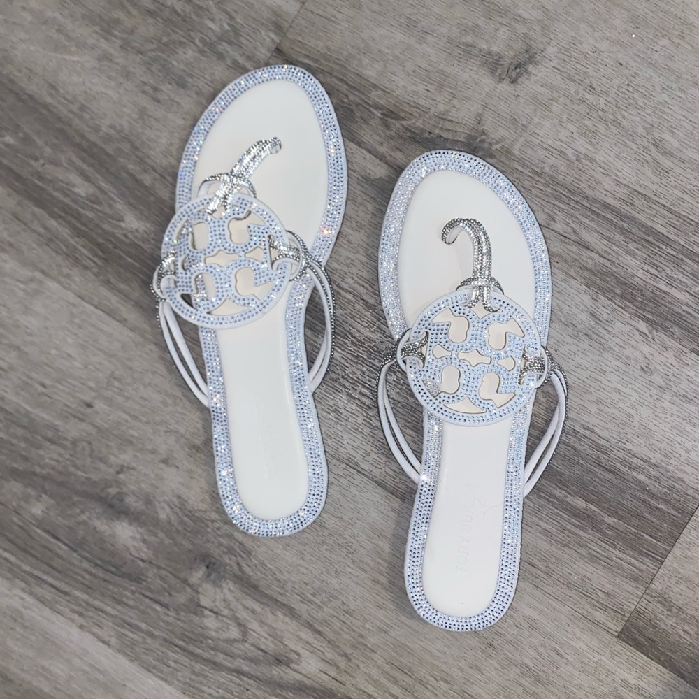 Tory Burch Diamond/Sparkly sandals FAKE